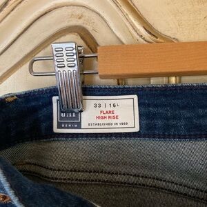 Gap high rise flare jeans size 16 or 33 long 34” inseam